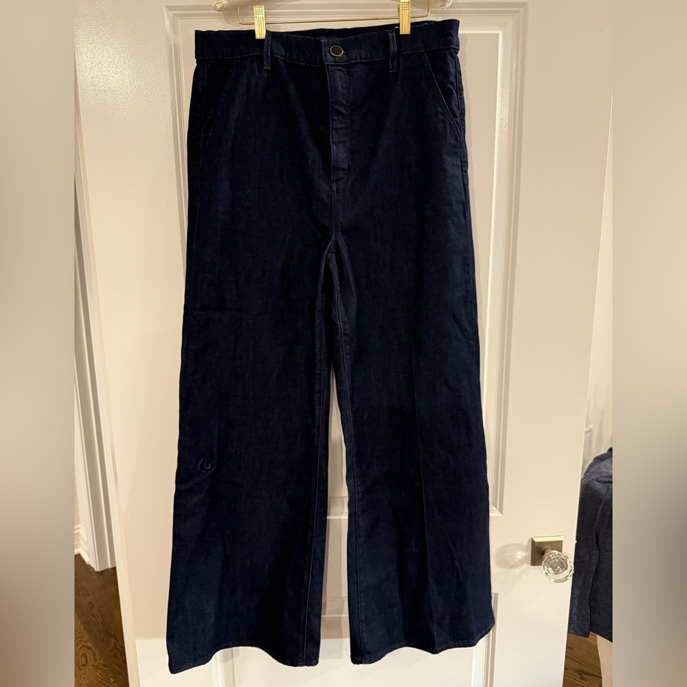 NWT Ann Taylor High-Rise Wide Leg Trouser Jeans